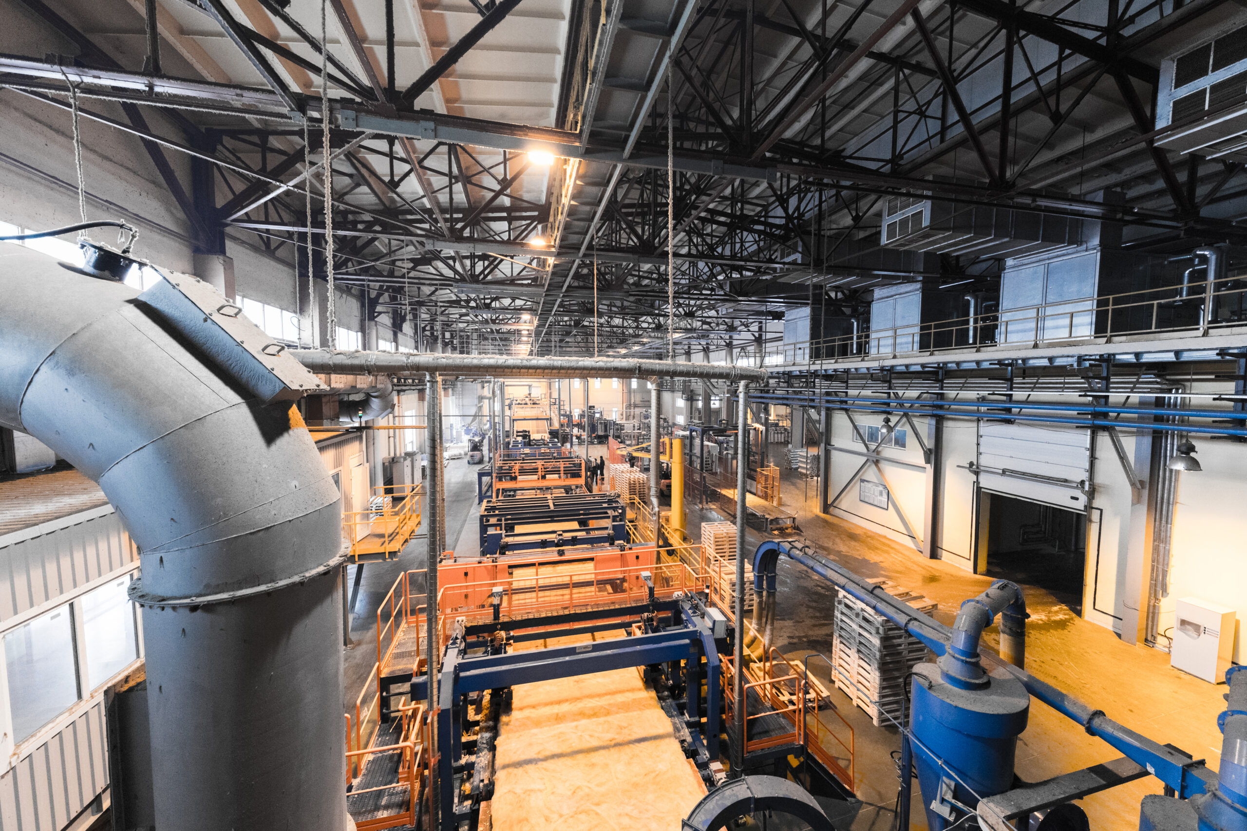 Interior d'una empresa d'enginyeria industrial.